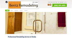 Desktop Screenshot of bentzremodeling.com